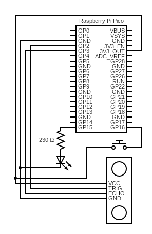 Circuit Diagram door alarm peripheral device circuit diagram